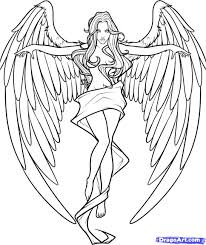 Http Imgs Steps Dragoart Com How To Draw An Angel Cross Step 12 1 000000090965 5 Jpg Angel Drawing Angel Coloring Pages Coloring Pages