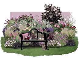 Eine Aussergewohnliche Farbkomposition Stellt Das Beet Black N Roses Dar Das Geheimnisvolles Purpur Und Schwarzviolett Mi Stauden Rosen Beet Garten Bepflanzen