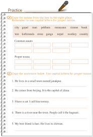 In this common and proper nouns answers should vary among students. Grade 3 Grammar Lesson 1 Nouns Common And Proper Cute766