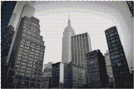 Cross stitch doesn't have to be difficult or overwhelming. Freebie Friday Nyc Skyline Cross Stitch Pattern Download Bella Stitchery