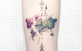 The old that is strong does not wither, deep roots are not reached by the frost. 1001 Ideas For A Beautiful And Meaningful Compass Tattoo