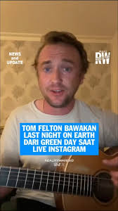 Tom Felton bawakan Last Night On Earth dari Green Day @t22felton @greenday  @billiejoearmstrong @mikedirnt @trecool , #harrypotter #greenday #tomfelton  #dracomalfoy #dracotok #malfoy #slytherin ...