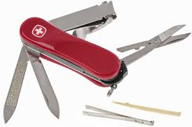 wenger nail clip 580 red swiss army