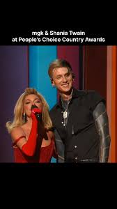 MGK and Shania Twain's Adorable Moments at People's Choice Country Awards  2024
