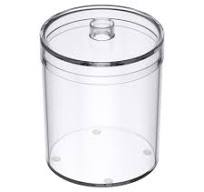 60oz. Clear Plastic Storage Jar by Simply Tidy® | Michaels