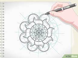 Mandala is a complex nail art pattern that consists of many details. 3 Ways To Draw A Mandala Wikihow