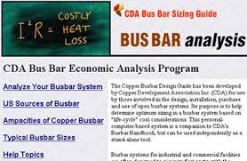 Innovations Copper Busbar Sizing Guide