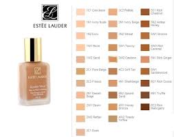 Estee Lauder Double Wear Foundation Colour Chart Www