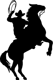 13 99 Cowboy Horse Rider Western Wall Decal Home Decor Silhouette Large 20 X 13 Ebay Home Garden Horse Silhouette Silhouette Art Cowboy Horse