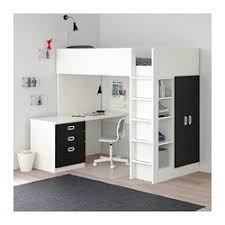 Stuva Fritids Combi Lit Mezz 3 Tir 2 Ptes Blanc Surface Tableau Noir Lit Superpose Fille Loft Ikea Et Chambre Ado Ikea