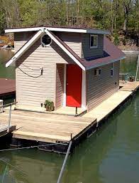 Karen Jenkins Tiny Floating Home Floating House Tiny House Blog House Boat