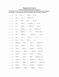 Balancing Equation Worksheet With Answers Awesome 14 Best Of Balancing Chemical Reactions Worksheet Balancing Equations Equations Chemical Equation