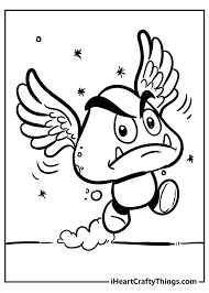 Goomba coloring pages are a fun way for kids of all ages to develop creativity, focus, motor skills and color recognition. Super Mario Bros Coloring Pages New And Exciting 2021