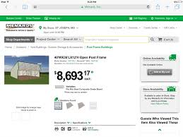 Shop for all the building materials you need and score some amazing discounts online. Viewing A Thread Menards Buildings