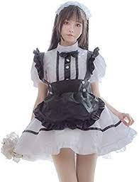 amazon jooker ゴスロリ風メイド服 大きいサイズ s 2xlの5サイズ コスプレ リボン カチューシャ付き s コスプレ 仮装 通販 ハロウィン 仮装 レディース メイド服 コスプレ 衣装