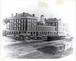 Queen City Station Cumberland Maryland Baltimore And Ohio Railroad Cumberland Maryland Cumberland