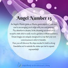 Lightbodyactivation Net Angel Number 13 Numerology Numerology Life Path