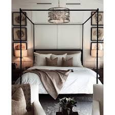 Restoration hardware 19th century canopy bed. Restoration Hardware 19th C French Iron Canopy Queen Bed Aptdeco