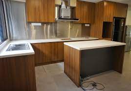 Teak Allover Kitchen Cabinets Kitchen Teak
