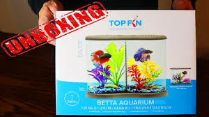 Top Fin Betta 1 Gallon Aquarium Unboxing Mays Family Vlogs Betta Betta Aquarium Unboxing