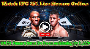 Ufc 251 Kamaru Usman Vs Gilbert Burns Live Stream Free In 2020 Ufc Streaming Online Streaming