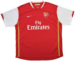 Empezamos la semana recordando nuestro último campeonato que tengan linda semana! 2006 08 Arsenal Shirt L Boys 152 158 Cm Football Soccer Premier League Arsenal London Classic Shirts Com