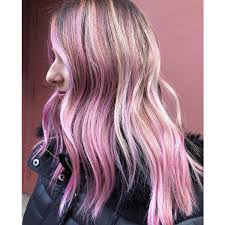 At first glance, its hard to tell that this hair is even dusting the tips of sleek black hair with a vibrant red or purple hue may sound a bit harsh, but in. Formula And Steps For Creating Dimensional Pink Balayage