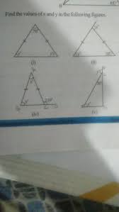 The solutions are the values of the unknown variables which satisfy both equations simultaneously. Find The Value Of X And Y In The Following Figure Brainly In