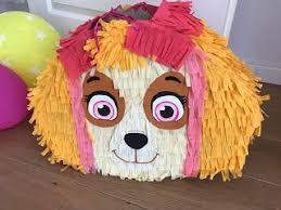 Skye Pinata Basteln Skye Pinata Paw Patrol Party Kids Party Game Kindergeburtstag Pinata Basteln Piniata Basteln Basteln Geburtstag