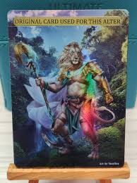 1x Foil Altered Art Ajani Sleeper Agent (Non-Foil into Foil) *Ships within  24h*