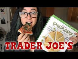 I prefer their plain dough, but the whole wheat and herbed. Trying Trader Joe S New Cauliflower Pizza Crust Youtube