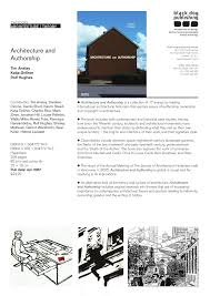 Jonathan miller founded jonathan miller architecture and design in 2002 and serves as the chief architect and lead designer. Pdf Architecture And Authorship