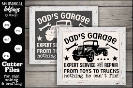 Download Dad Can Fix It Dads Garage Svg 221096 Svgs Design Bundles In 2021 Father S Day Diy How To Make Signs Graphic Design Assets