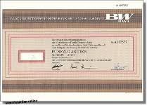 Erledigen sie ihre täglichen bankgeschäfte flexibel und bequem mit dem onlinebanking der deutschen bank. Baden Wurttembergische Bank Ag Bw Bank B Grunderaktie Der Bw Bank B