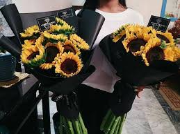 Biji bunga matahari cukup populer sebagai camilan. Toko Bunga Rahandika Posts Facebook