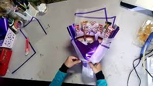 He he he secara baru itu yang pernah saya coba. Simple Diy Chocolate Bouquet Tutorial Youtube