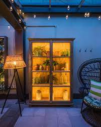 Concealed Linear Led Integrated Into The Shelving Creating A Soft Warm Light With Decorative Architectural Lighting Design Bar Interior Design Festoon Lighting
