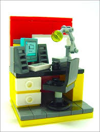 Gamer S Corner Lego Furniture Lego Office Legos