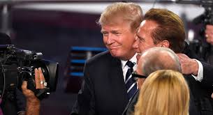 Former california governor and film/tv star arnold schwarzenegger spoke out today, posting a video decrying the capitol building takeover and president donald trump. 2016 The Terminator And The Donald Politico Magazine