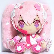 Vocaloid Sakura Hatsune Miku Plush Doll Ltd 17cm 6 5 Japan Authentic Hatsune Miku Miku Vocaloid