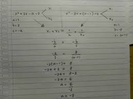 Jumlah akar akar persamaan kuadrat. Jika Jumlah Persamaan Kuadrat Akar Akar Real Persamaan X 2x A 0 Sama Dengan Jumlah Kebalikan Brainly Co Id