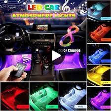 Multi Color Car Interior Led Under Dash Ambient Lights Kit Car Led Lights Car Interior Best Car Interior