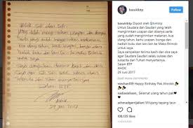 Pada moment spesial tersebut seseorang bisa saja memberikan sebuah kado, atau. Contoh Surat Ulang Tahun Untuk Pacar Kumpulan Surat Penting