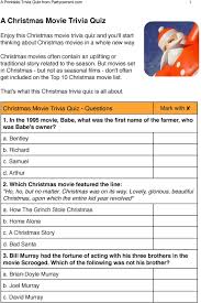 Th th the grinch grinchmas christmas bingo printable party game. A Christmas Movie Trivia Quiz Pdf Free Download