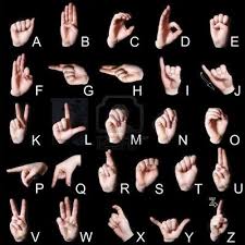 Jack shows the sign for each letter as he sings. Sign Language Table Sign Language Alphabet Sign Language Sign Language Translator