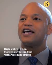 Less than three hours after President Donald Trump's social media missive  against Gov. Wes Moore