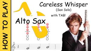 George michael careless whisper sheet music arranged for flute solo and includes 2 pages. How To Play Careless Whisper Solo On Alto Saxophone Sheet Music With Tab Youtube