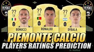 Leonardo bonucci (born 1 may 1987) is an italian footballer who plays as a centre back for italian club juventus, and the italy national team. Fifa 21 Piemonte Calcio Juventus Players Ratings Prediction W Ronaldo Dybala Bonucci Youtube