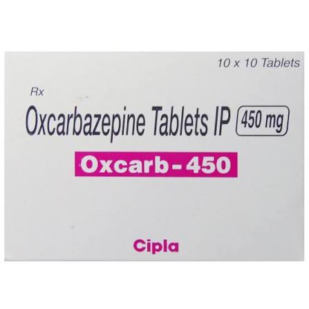 Buy Oxcarb-450 Tablet online | Uses, Side Effects, Price and substitutes | Apollo Pharmacy