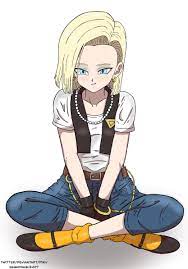 Probably my favorite drawing I've done of Android 18, She just came out so  cute! : r/dbz